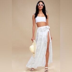 Shein | swim coverup skirt size small